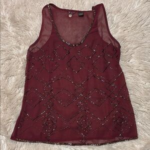 Beaded BKE boutique top